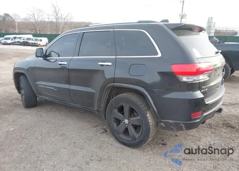 2014 Jeep Grand Cherokee Overland из США, поврежденный, VIN 1C4RJFCG7EC178980